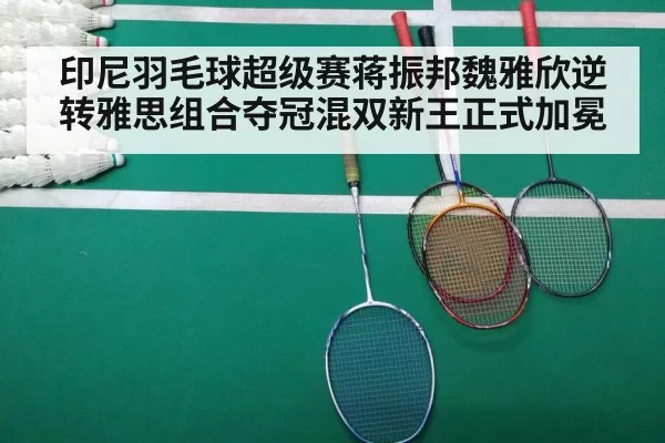 印尼羽毛球超级赛蒋振邦魏雅欣逆转雅思组合夺冠混双新王正式加冕